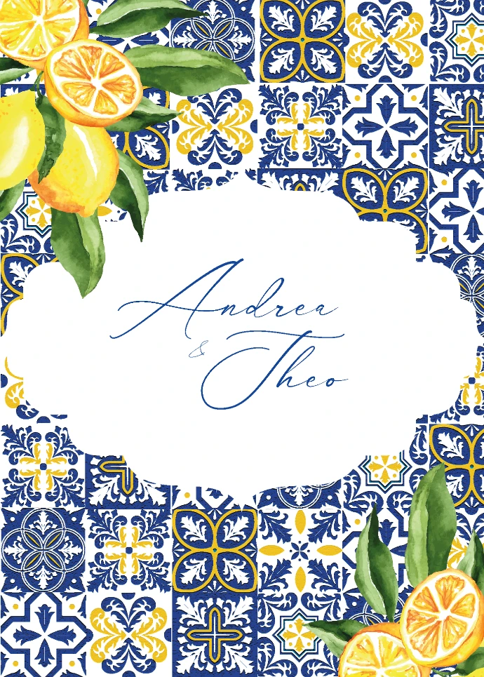 Logo mariage Andréa et Théo 